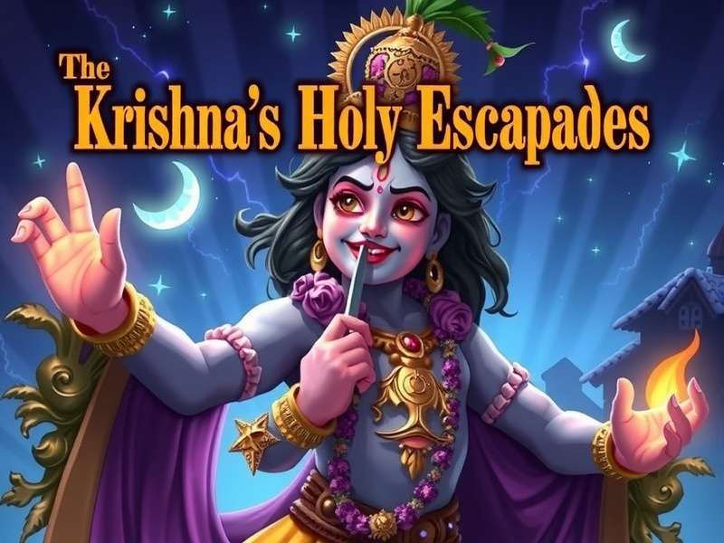 Krishna S Holy Escapades Game Cover